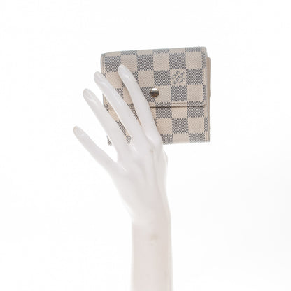 Louis Vuitton Damier Azur Elise Wallet 2 of 7