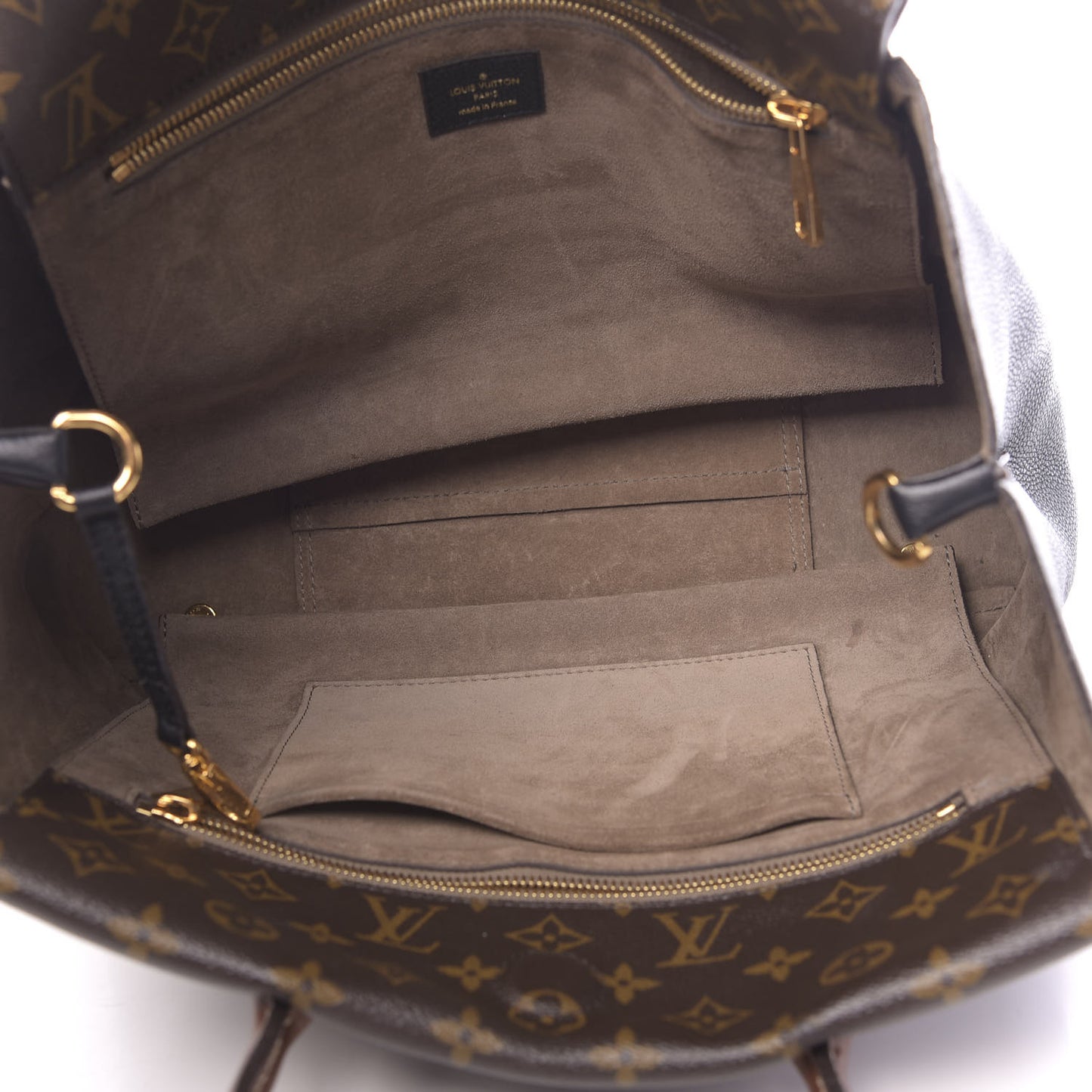 Monogram Tote W PM Black