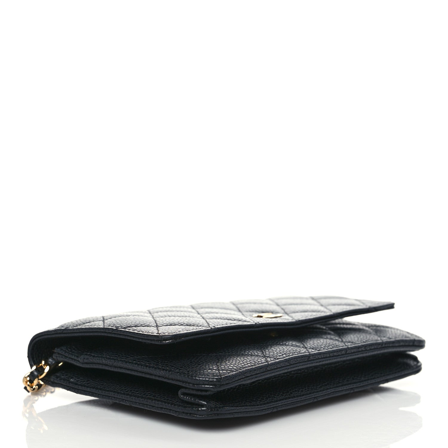 Chanel Caviar Quilted Wallet On Chain WOC Black 4 of 10