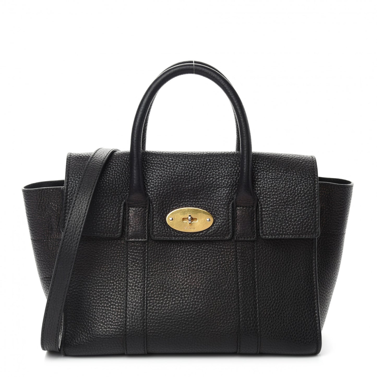 Classic Grain Small New Bayswater Black