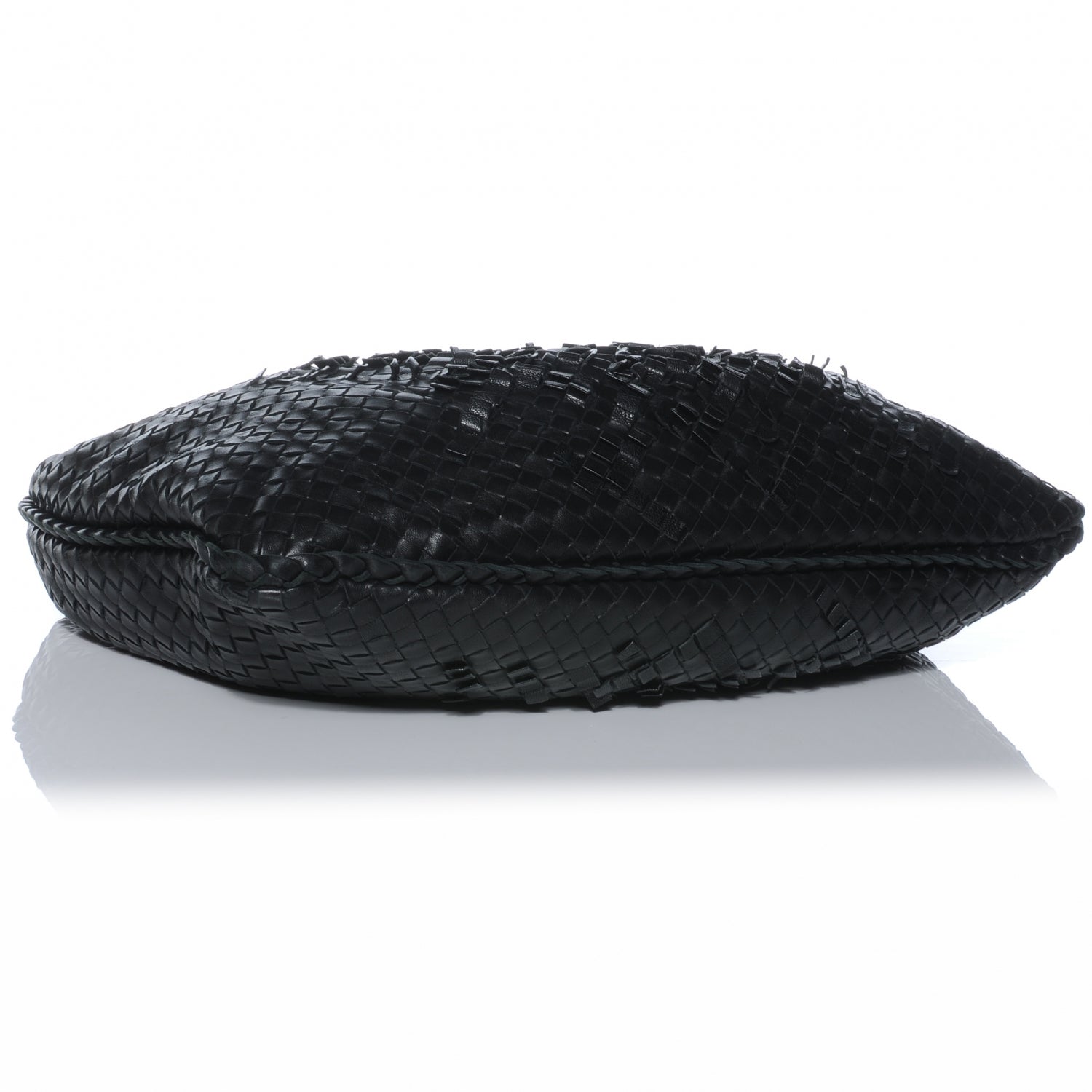 Bottega Veneta Nappa Intrecciato Large Veneta Plisse Hobo Nero Black 4 of 9