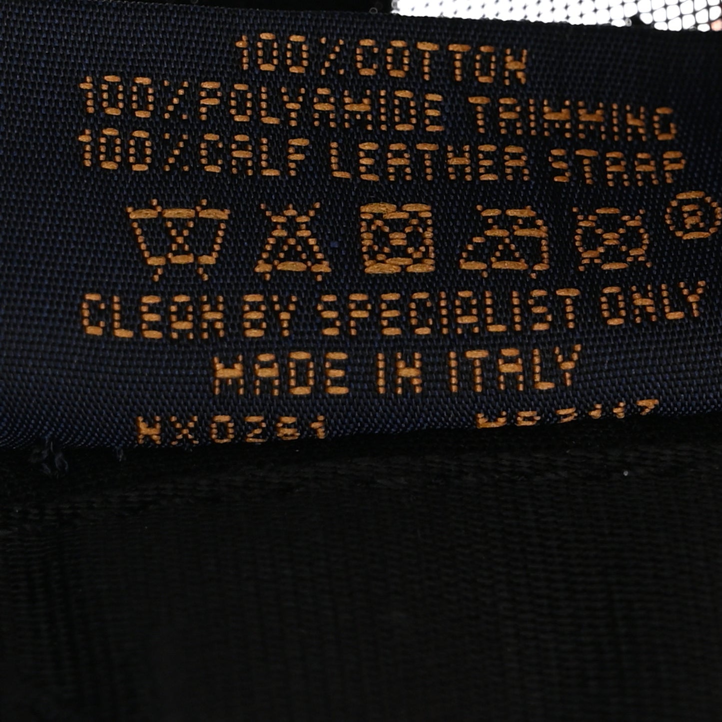 Monogram Mesh Cotton Tourist Cap 58 Black