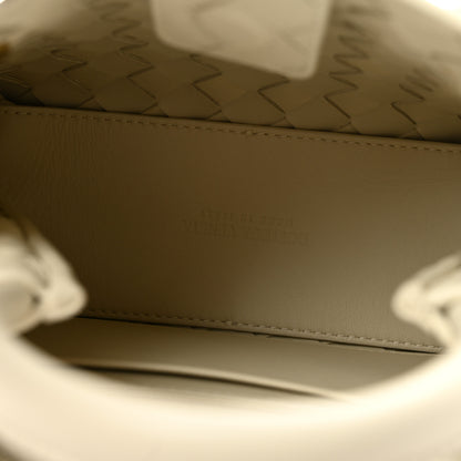 Bottega Veneta Nappa Intrecciato Mini Andiamo Shoulder Bag Sea Salt 5 of 9