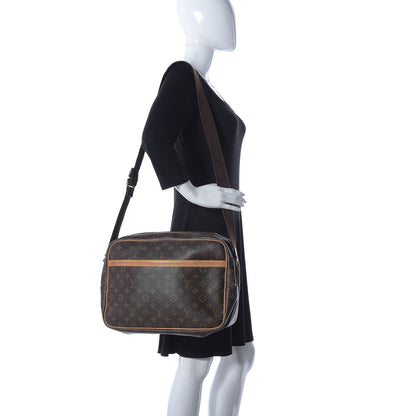 Louis Vuitton Monogram Reporter GM 2 of 26
