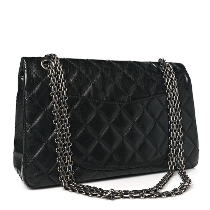 Chanel Aged Calfskin Quilted 2.55 Reissue 226 Flap Black 3 of 10