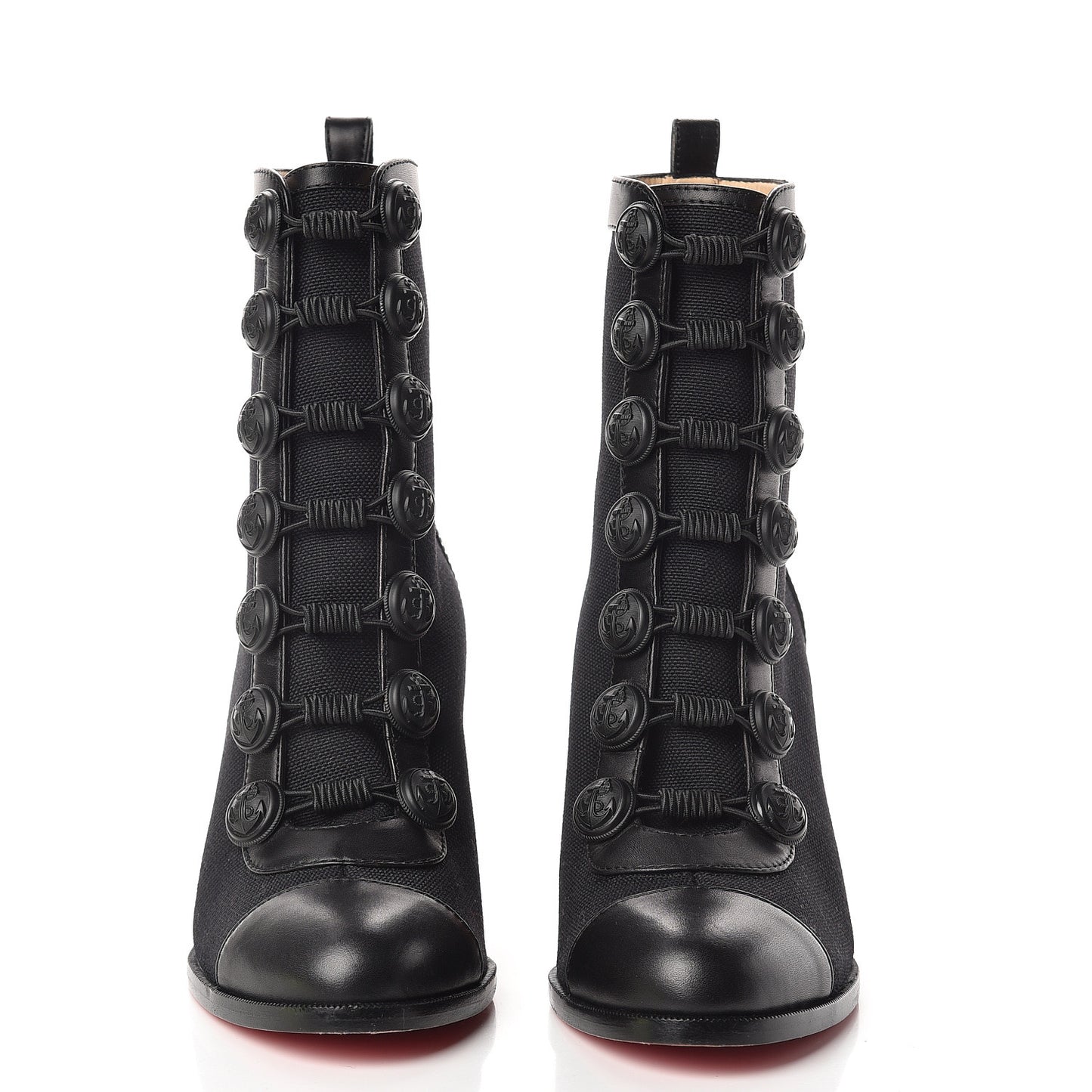 Linen Nappa Who Dances Ankle Boots 39.5 Black