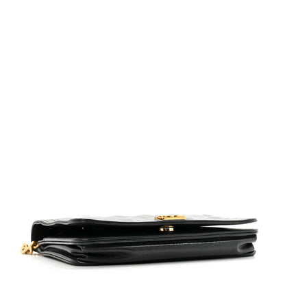 Chanel Caviar Quilted Boy Wallet On Chain WOC Black 4 of 15