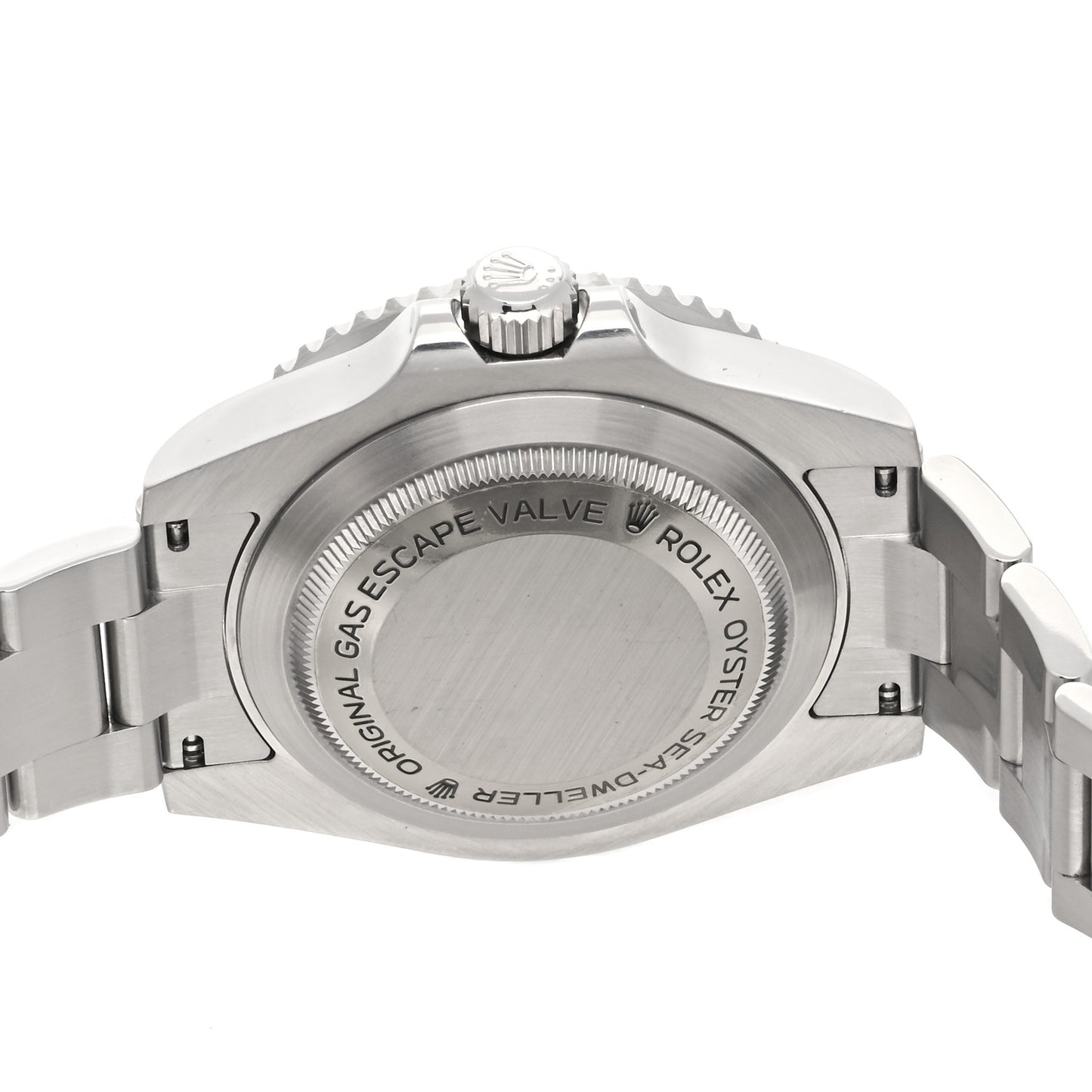 Stainless Steel 40mm Oyster Perpetual Date Sea-Dweller Watch Black 116600