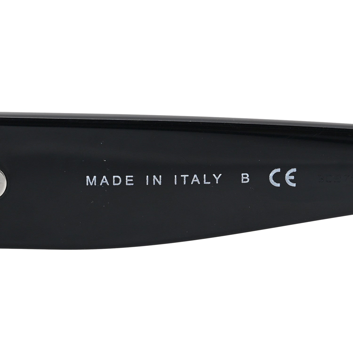 Chanel Acetate Rectangle CC Sunglasses 5468-B Black 6 of 7