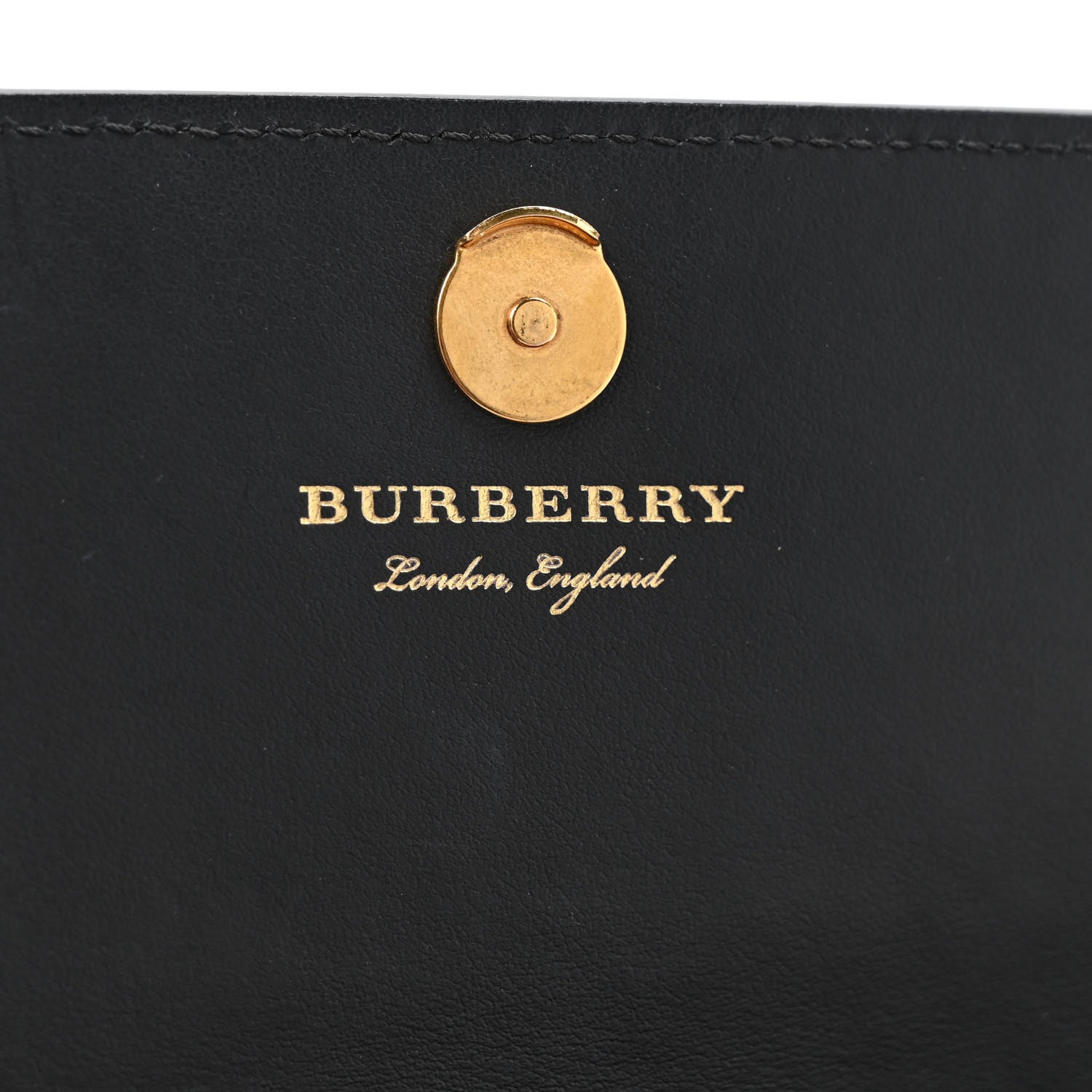 Burberry Vintage Check Halton Wallet Black 6 of 8