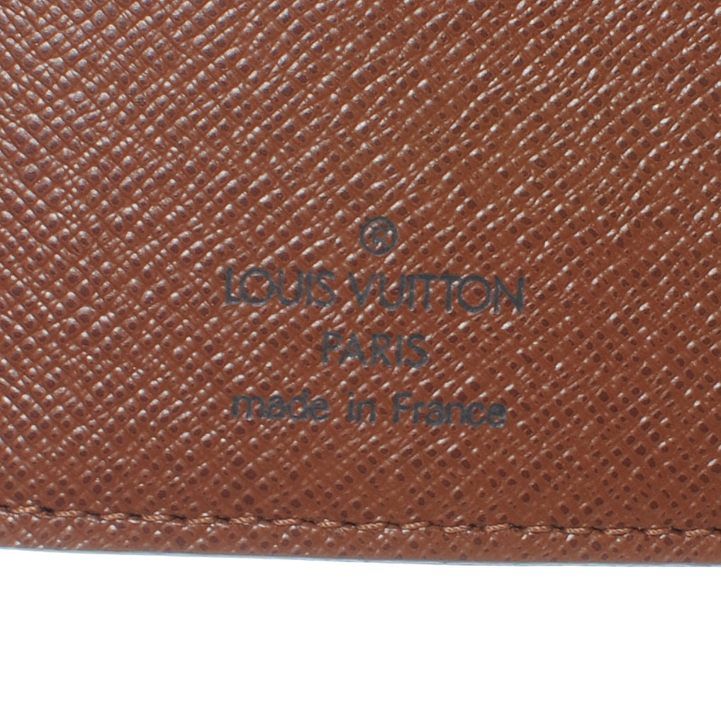 Monogram Mini Agenda Cover
