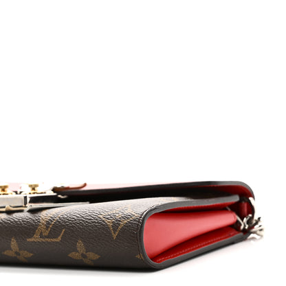 Louis Vuitton Monogram Tribal Mask Chain Wallet Rouge 8 of 8