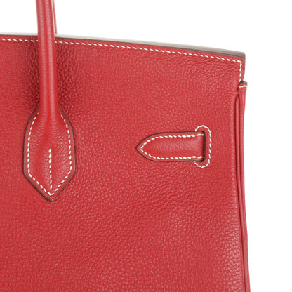 Hermes Togo Birkin 35 Rouge Vif 17 of 24