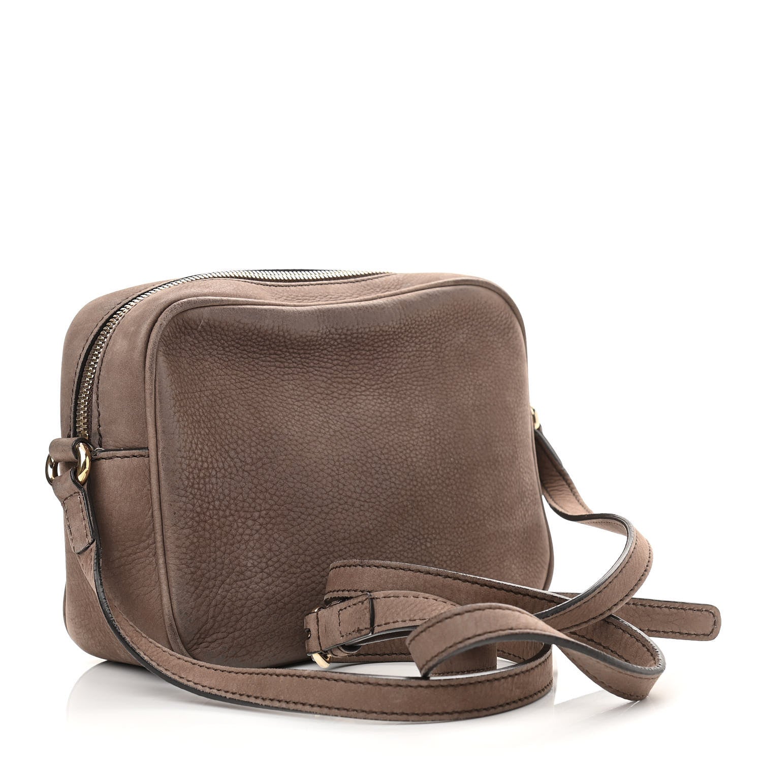 Gucci Vitello Range Small Soho Disco Bag Grey Field 3 of 13