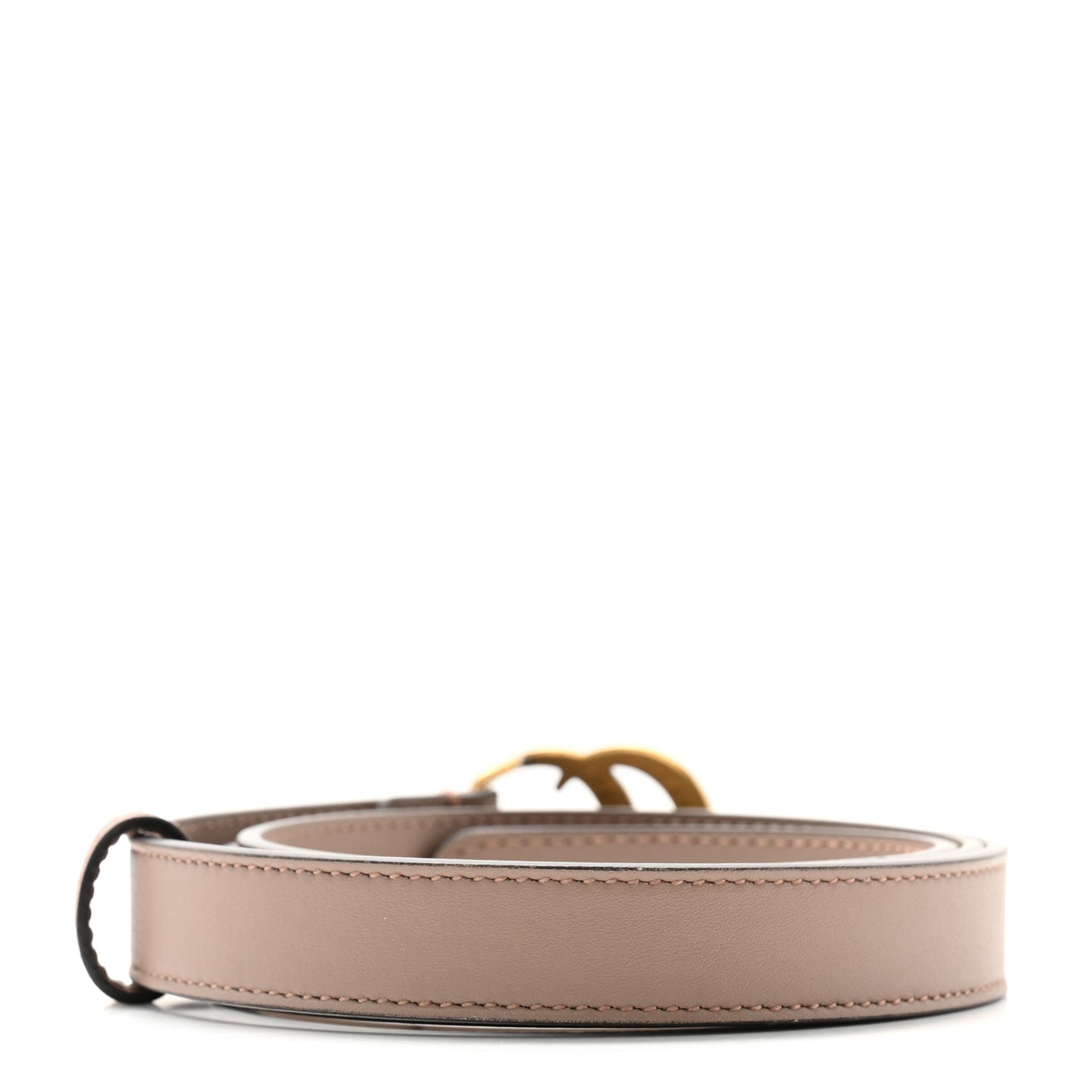 Calfskin Double G 20mm Belt 85 34 Porcelain Rose