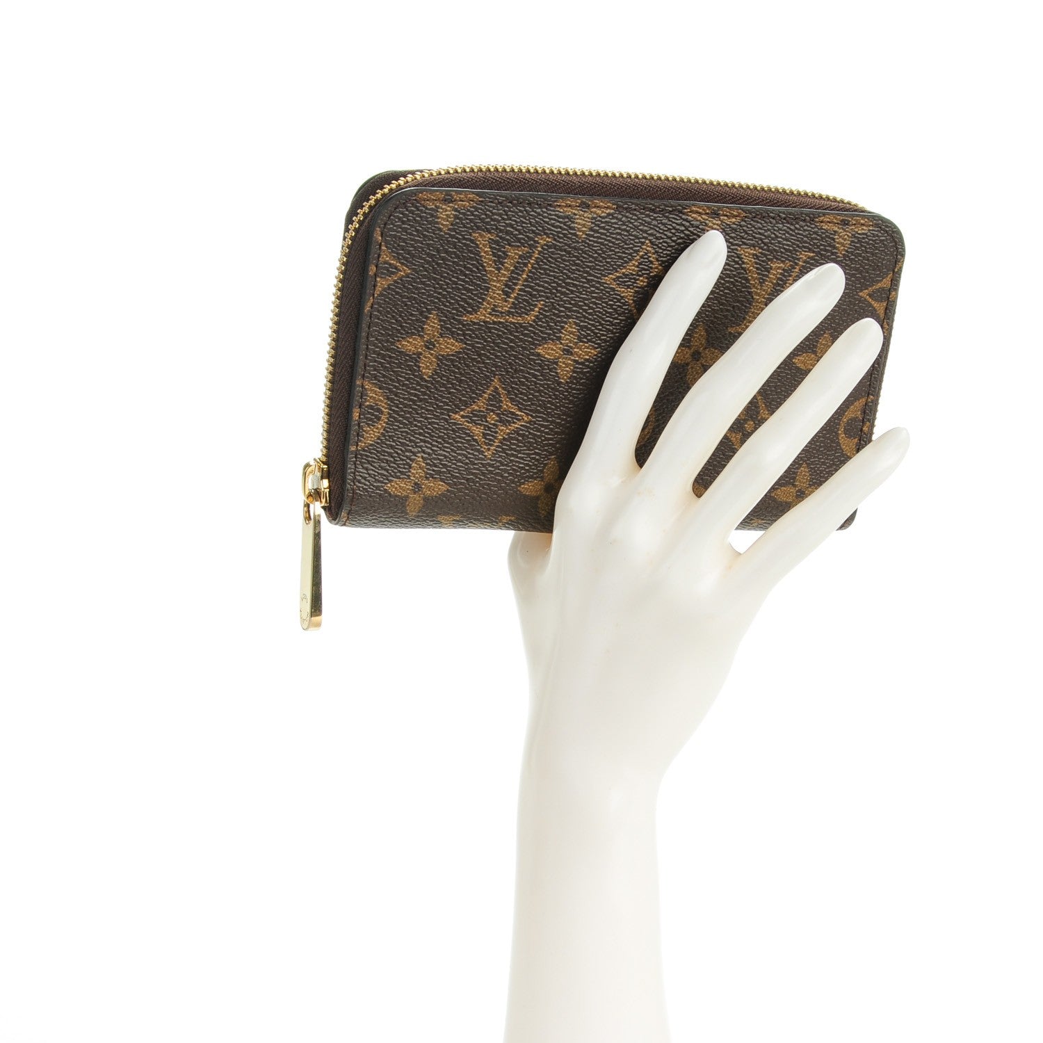Louis Vuitton Monogram Zippy Compact Wallet 2 of 8