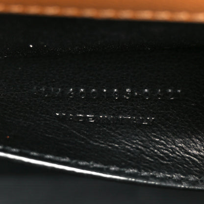 Saint Laurent Grain De Poudre Textured Mixed Matelasse Triquilt Medium Monogram Satchel Dark Natural 8 of 12