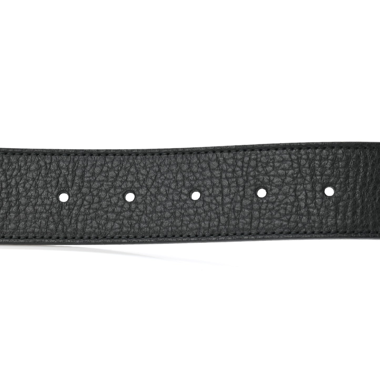 Calfskin Double G Reversible Belt 80 32 Black Cocoa