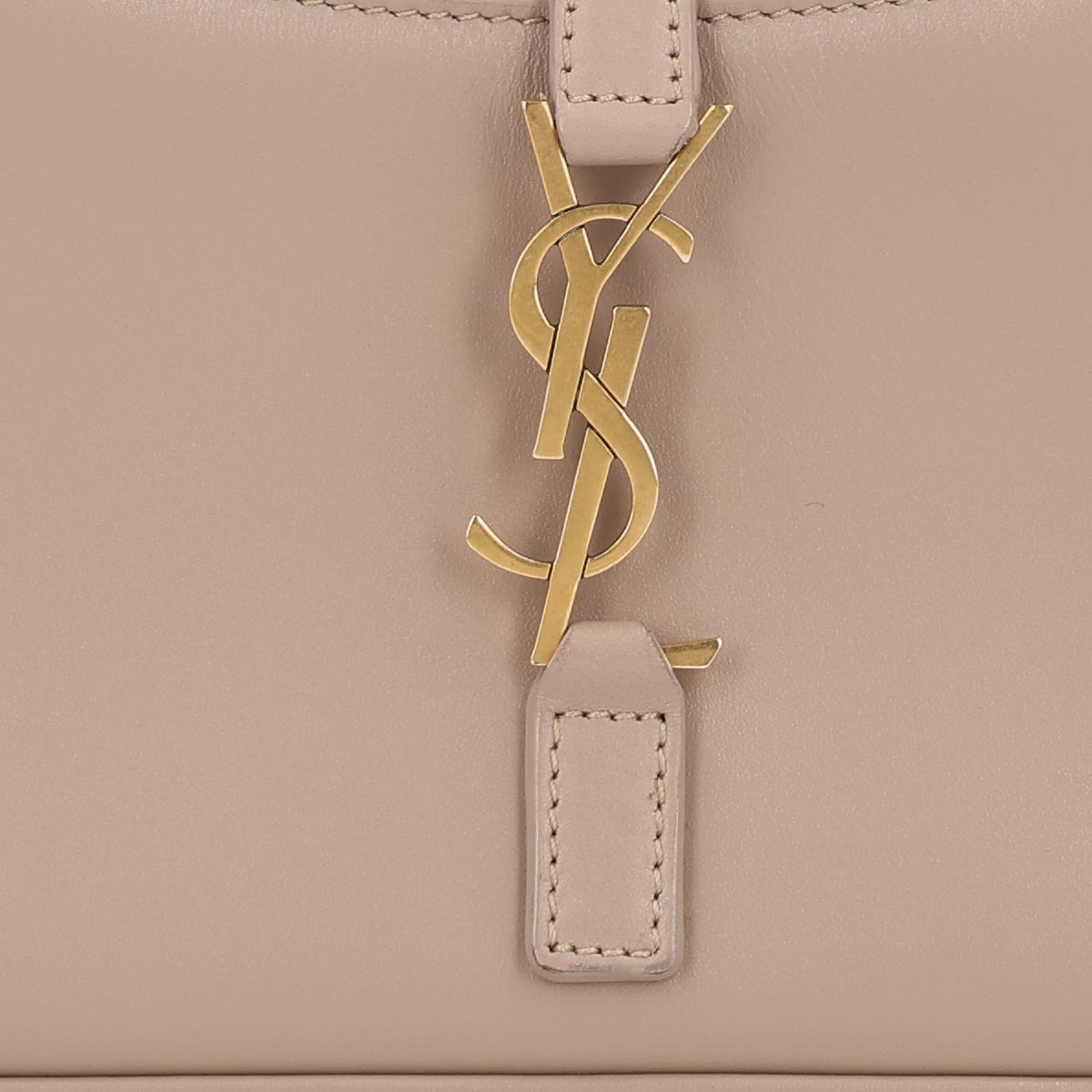 Saint Laurent Vegetable Le 5 A 7 Mini Hobo Dark Beige 8 of 11