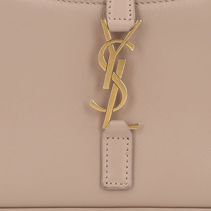 Saint Laurent Vegetable Le 5 A 7 Mini Hobo Dark Beige 8 of 11