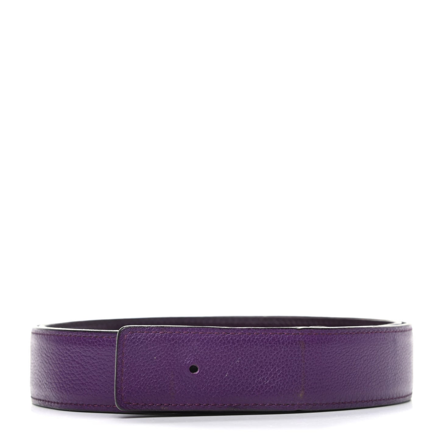Box Togo 24mm Belt Strap 95 Violet Raisin