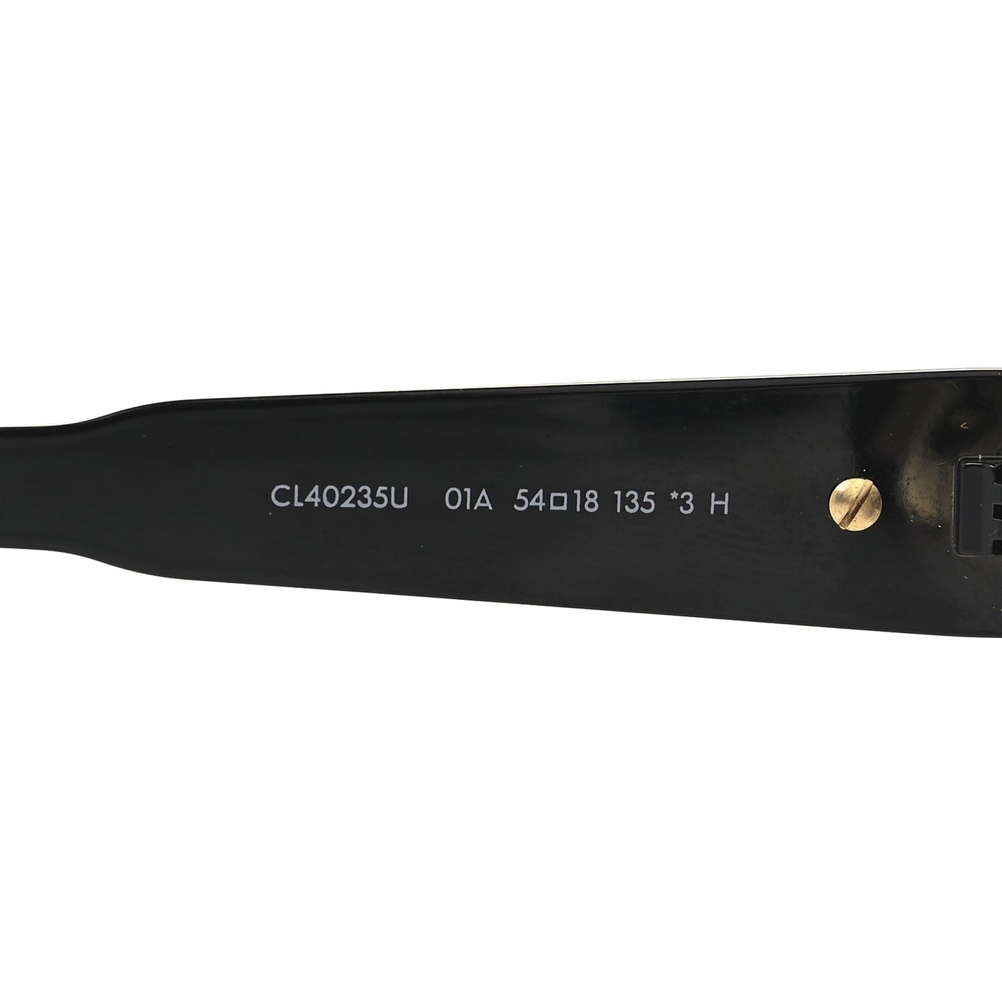Metal Triomphe 01 Sunglasses CL40235U Black Smoke