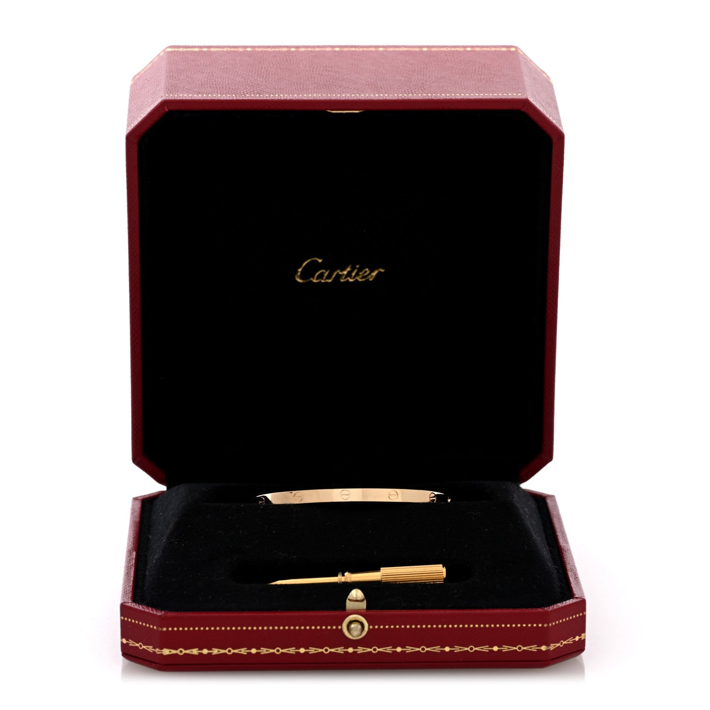 18K Yellow Gold Small LOVE Bracelet 15
