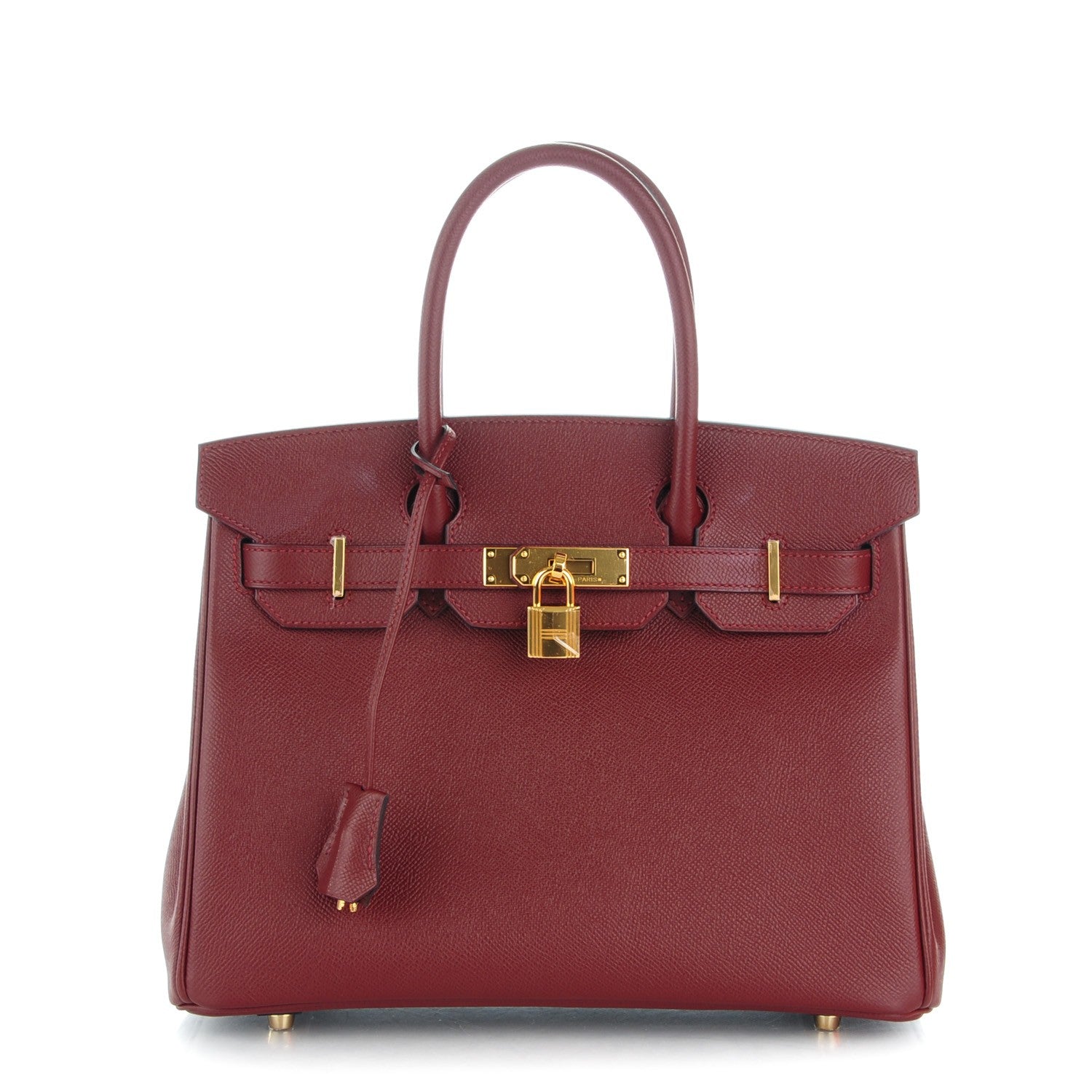 Hermes Epsom Birkin 30 Rouge H 1 of 26