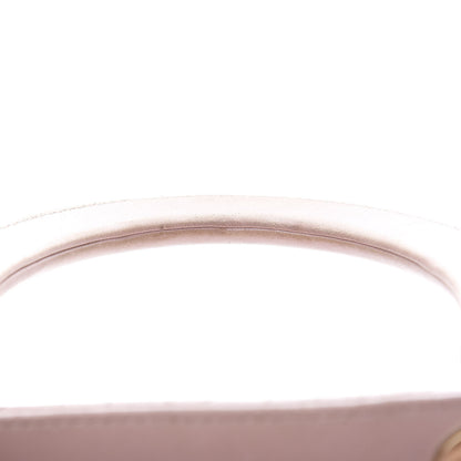 Christian Dior Pearly Lambskin Cannage Medium Lady Dior Lotus 16 of 24