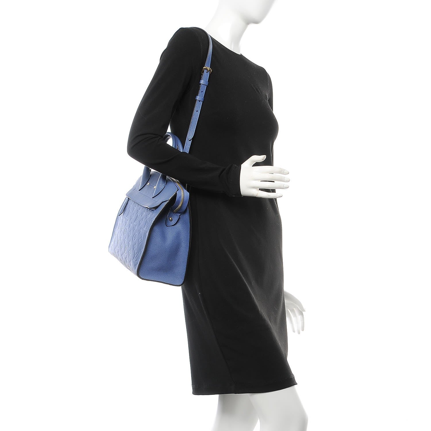 Louis Vuitton Empreinte Pont Neuf MM Denim 3 of 11