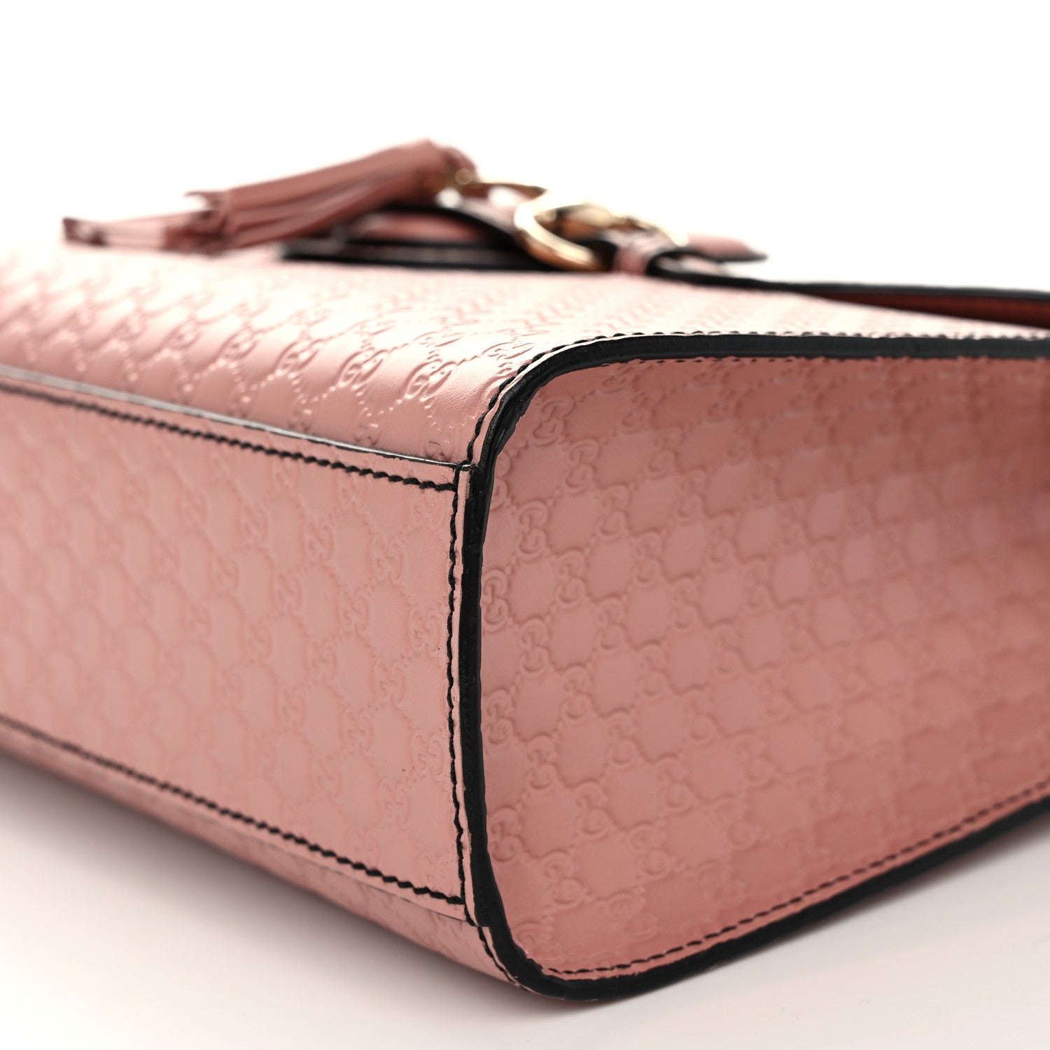 Gucci Microguccissima Medium Emily Chain Shoulder Bag Soft Pink 11 of 11