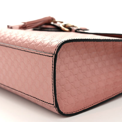 Gucci Microguccissima Medium Emily Chain Shoulder Bag Soft Pink 11 of 11