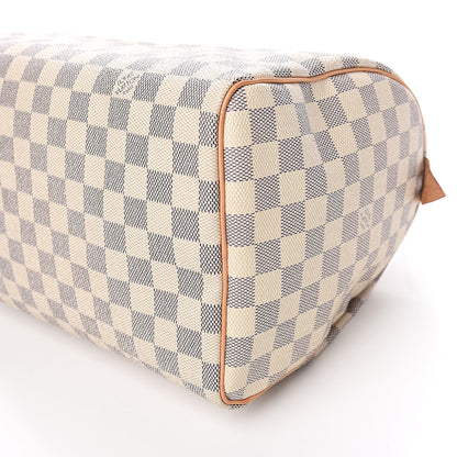 Louis Vuitton Damier Azur Speedy 30 9 of 10