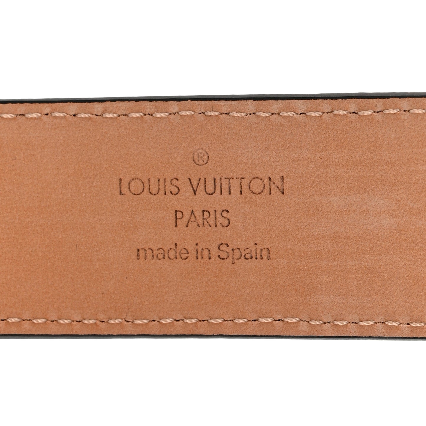 Epi 30mm LV Initiales Belt 85 34 Black