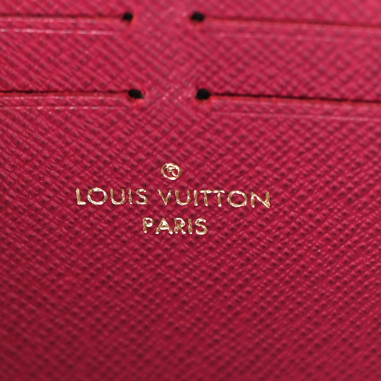 Louis Vuitton Monogram Clemence Wallet Fuchsia 6 of 7