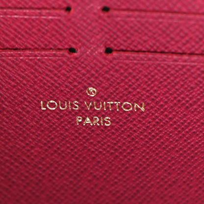 Louis Vuitton Monogram Clemence Wallet Fuchsia 6 of 7