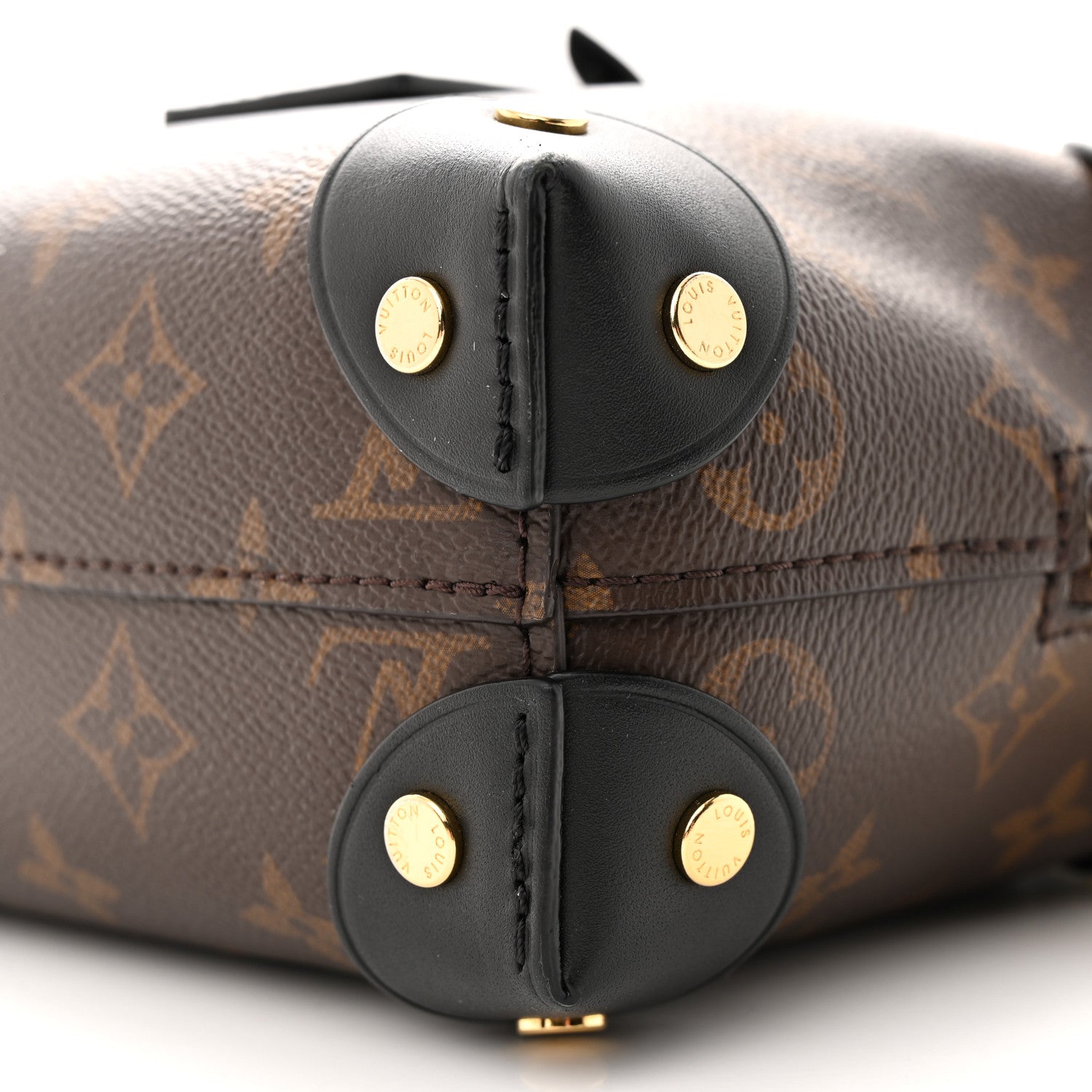 Louis Vuitton Monogram Petite Malle Souple Black 9 of 10