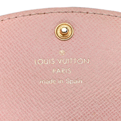 Louis Vuitton Damier Ebene Rosalie Coin Purse Rose Ballerine 6 of 8