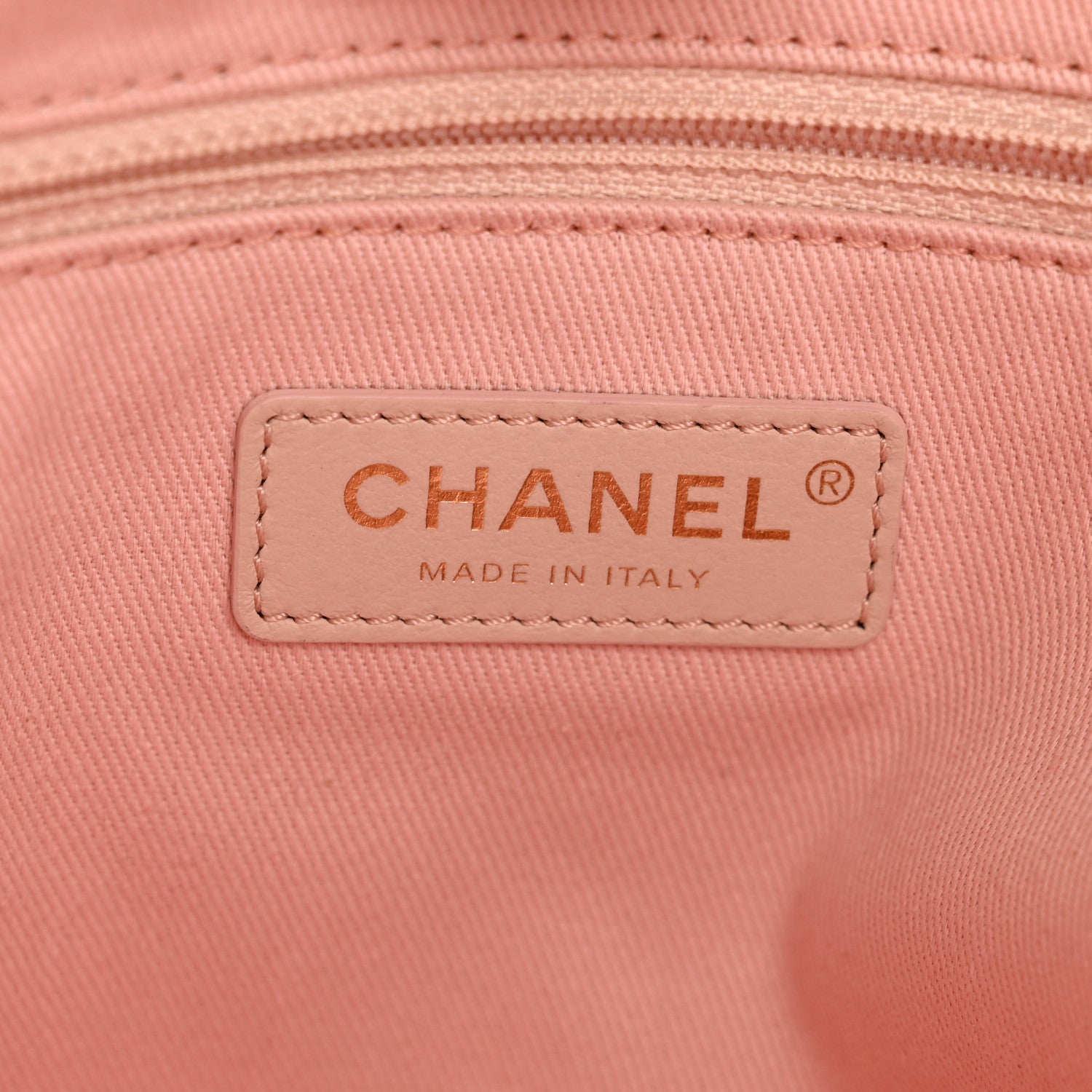 Chanel Mixed Fibers Calfskin Small Deauville Tote Rose Pink 6 of 12