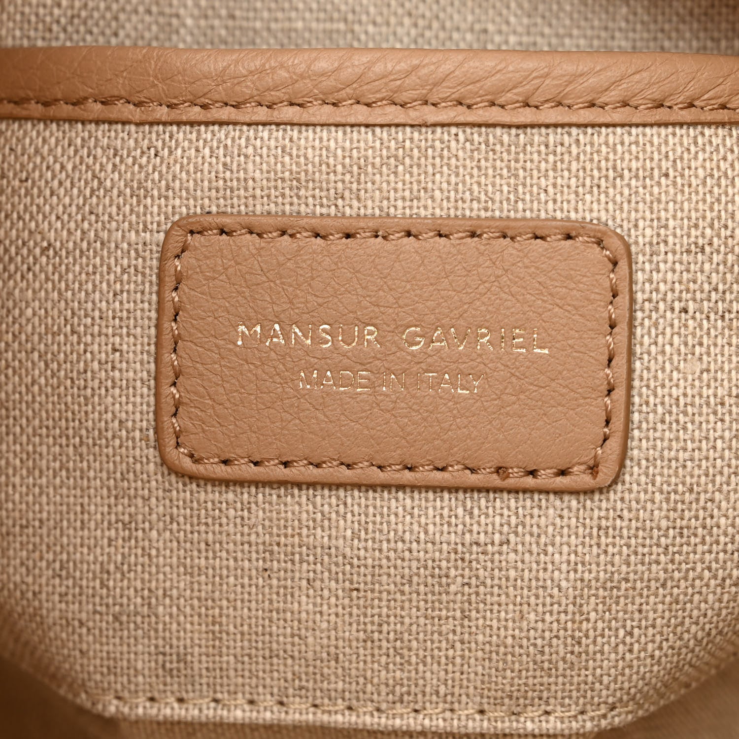 Mansur Gavriel Calfskin Mini Tulipano Bag Nocciola 6 of 10