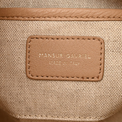 Mansur Gavriel Calfskin Mini Tulipano Bag Nocciola 6 of 10