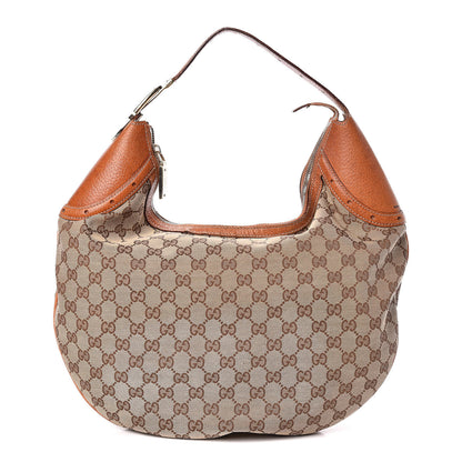 Gucci Monogram Glam Hobo Tan 1 of 11
