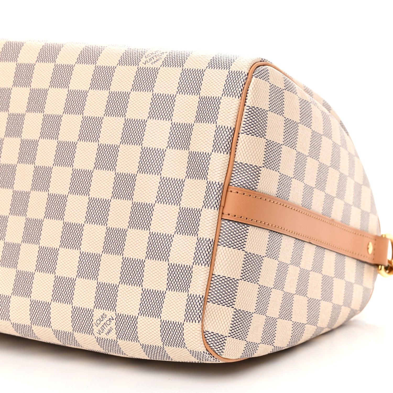 Louis Vuitton Damier Azur Braided Speedy Bandouliere 30 Blue 10 of 10