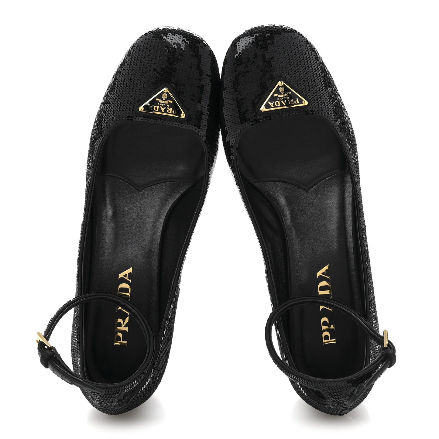 Sequin Triangle Pumps 37.5 Black
