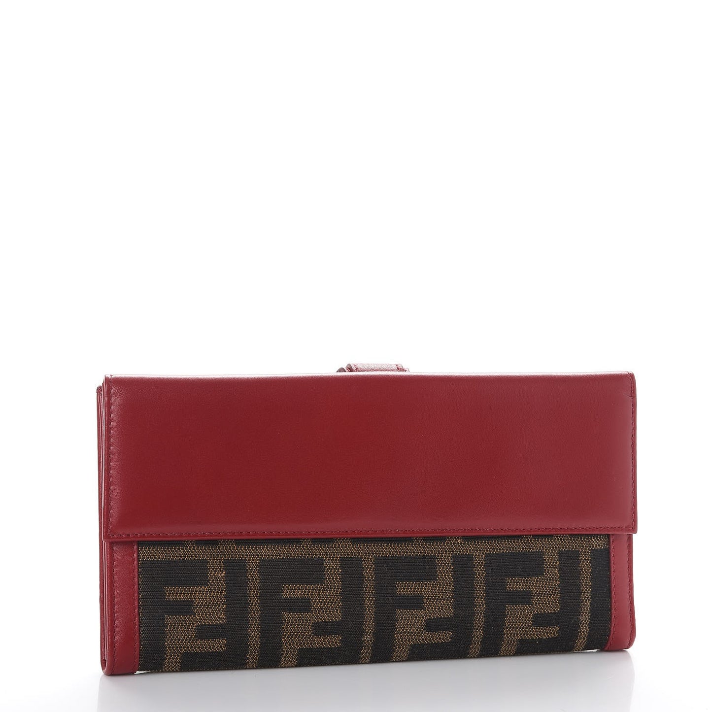 Zucca Continental Wallet Tobacco Rosso