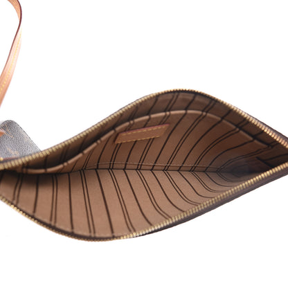 Louis Vuitton Monogram Neverfull MM GM Pochette 5 of 8