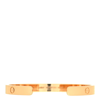Cartier 18K Yellow Gold LOVE Cuff Bracelet 18 3 of 5