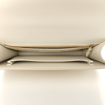 Christian Dior Smooth Calfskin Montaigne Flap 30 White 5 of 9