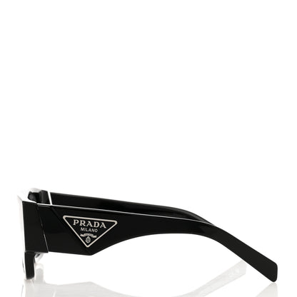 Prada Acetate Symbole Sunglasses SPR 10Z Black 3 of 6