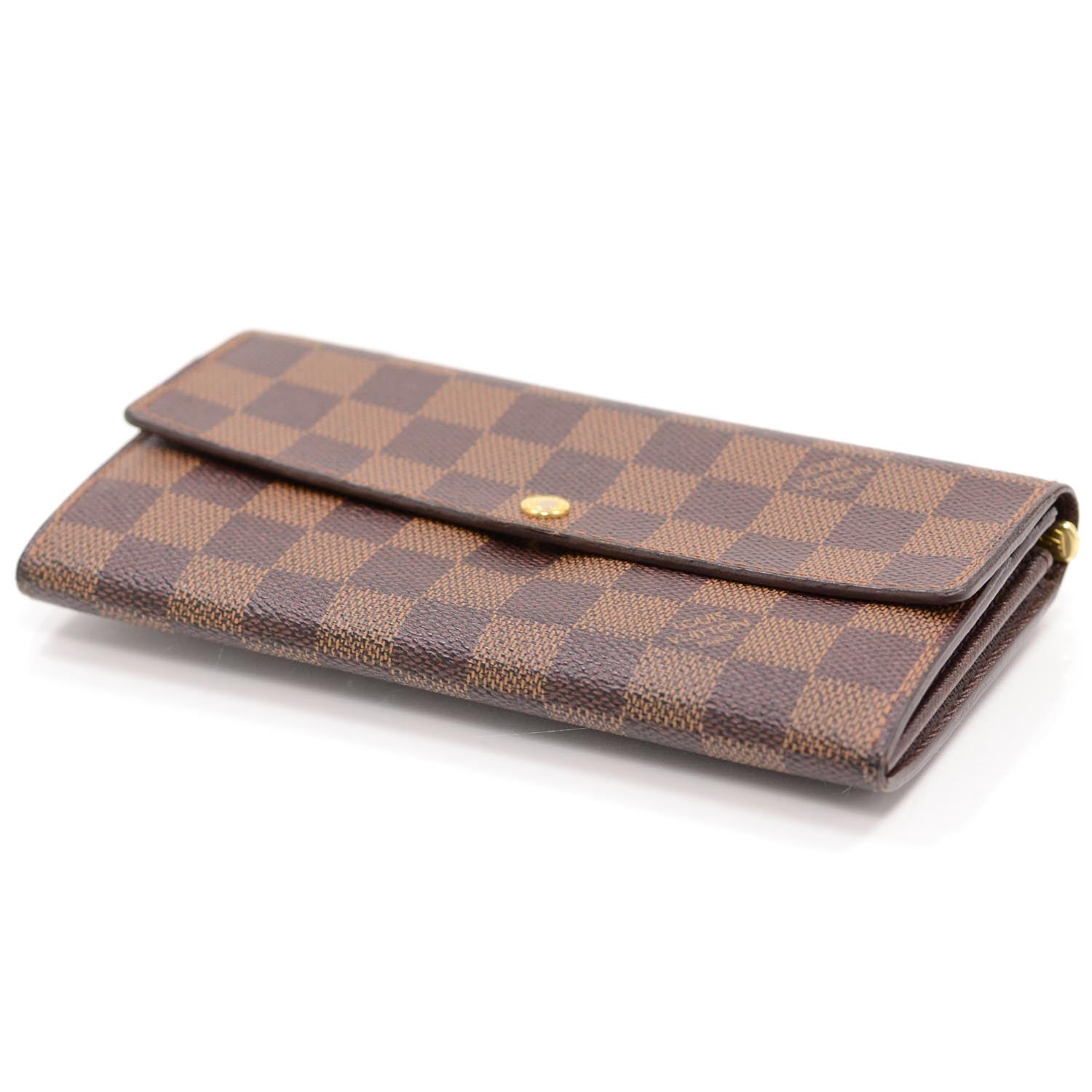 Louis Vuitton Damier Ebene Sarah Wallet 3 of 8